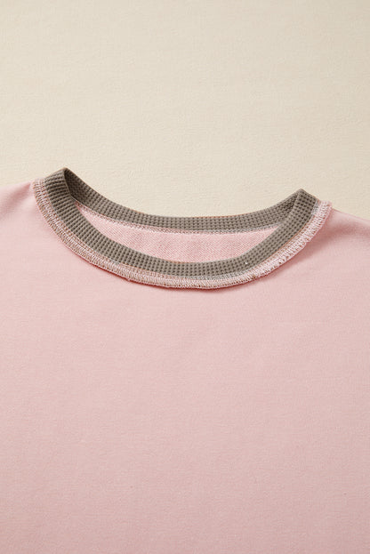color block sweatshirt