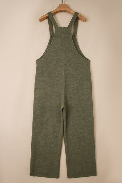 knit overall jumpsuit