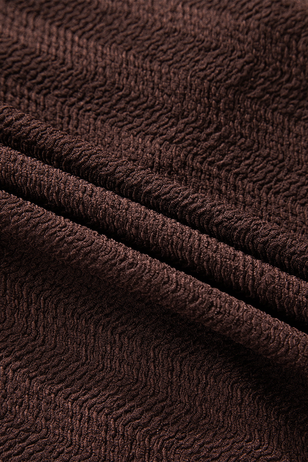 textured knit long sleeve top