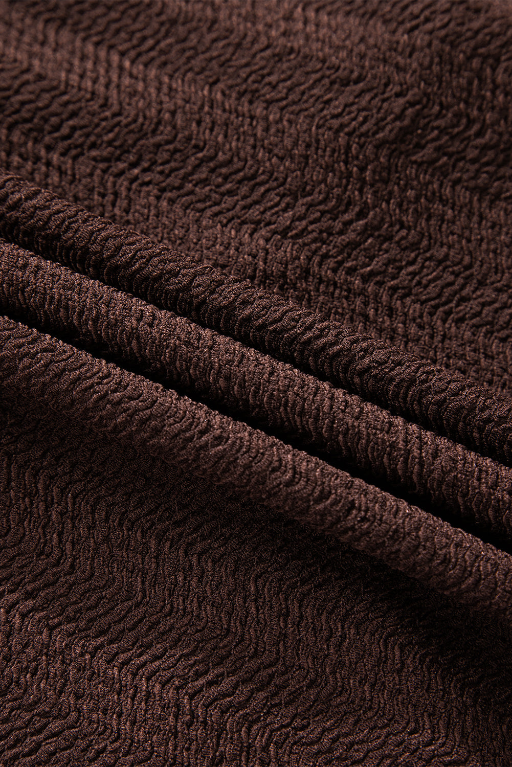 textured knit long sleeve top