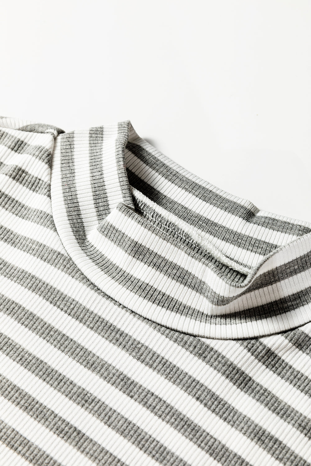 striped long sleeve top