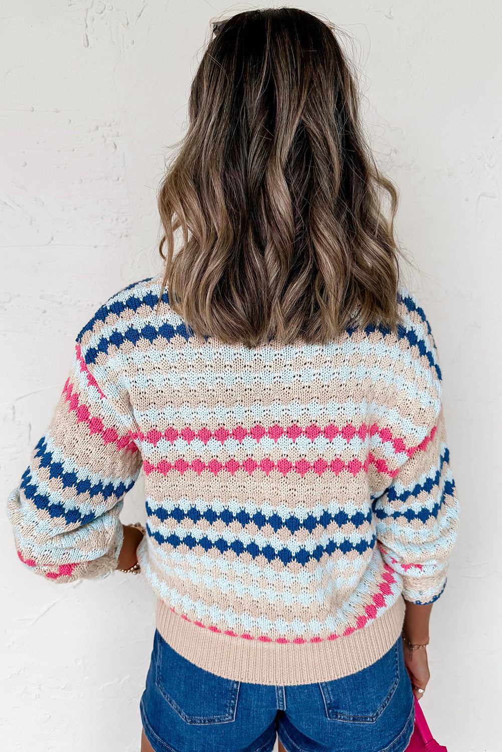stripe sweater