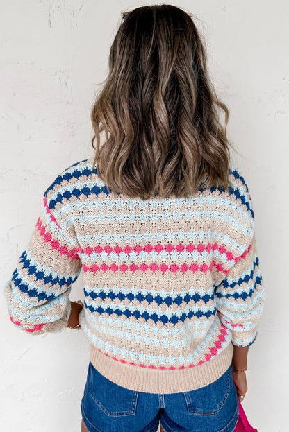 stripe sweater