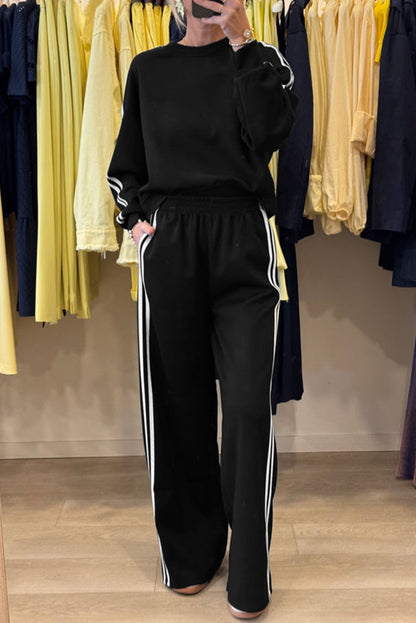 varsity sweatpant set