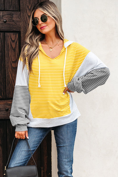striped hoodie