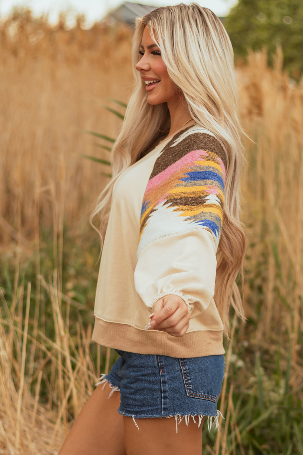 raglan sweatshirt