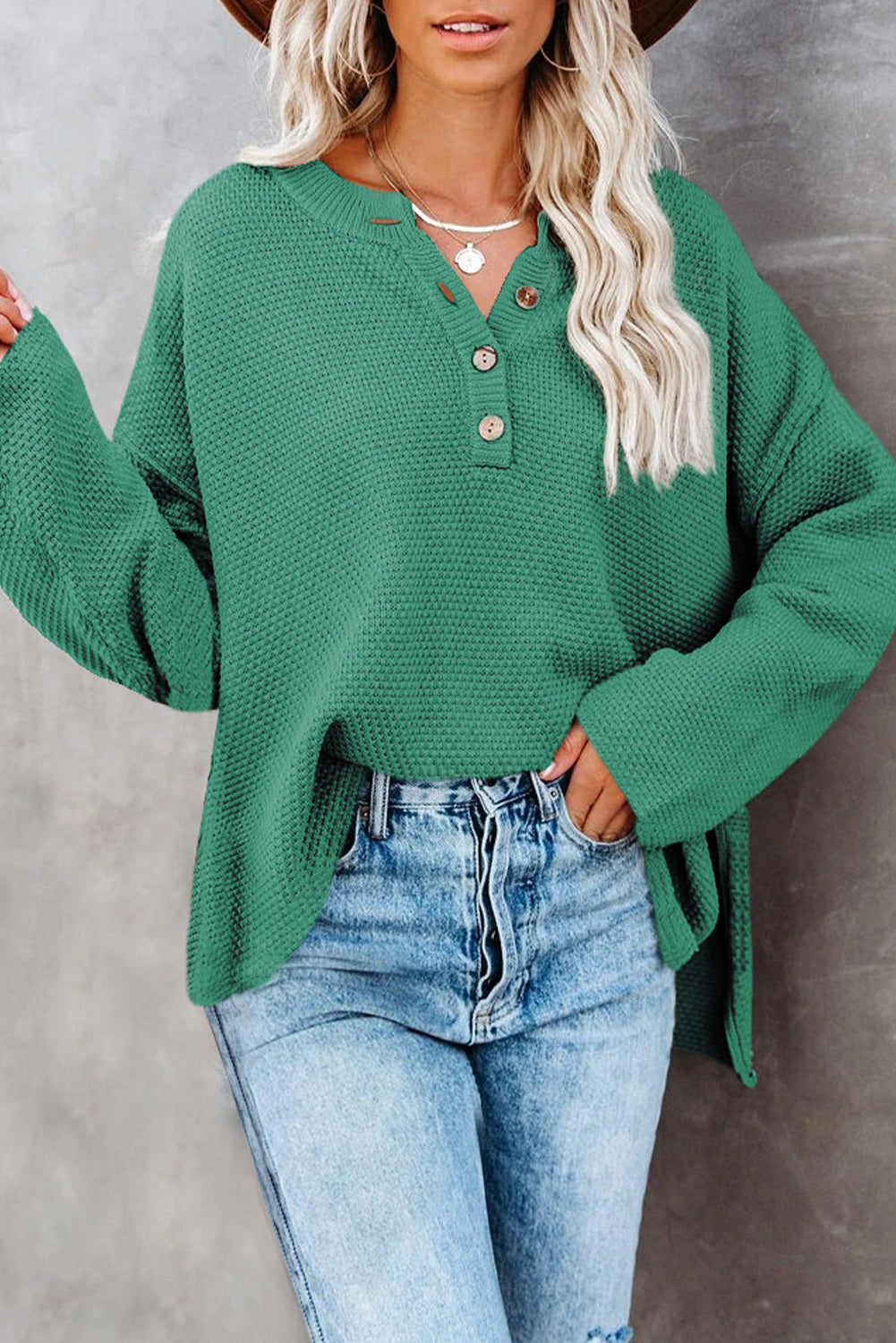henley sweater