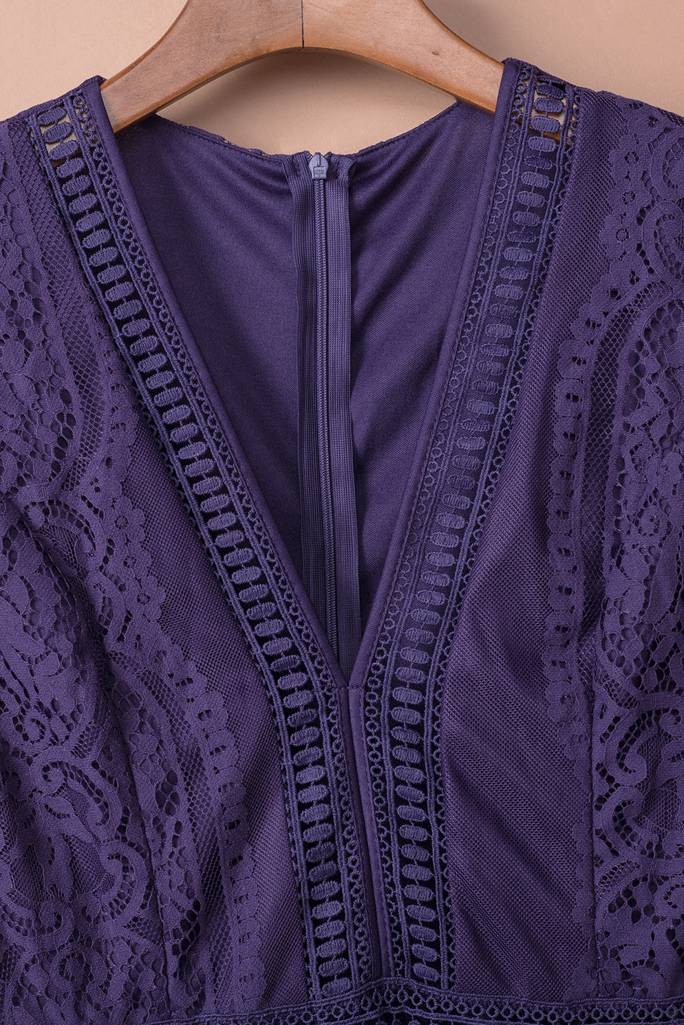 Printed V-Neck Short Sleeve Bohemian Dress