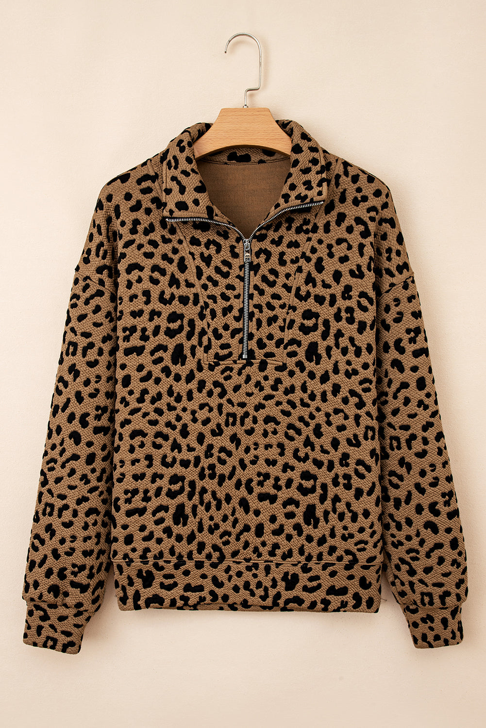 leopard print sweatshirt