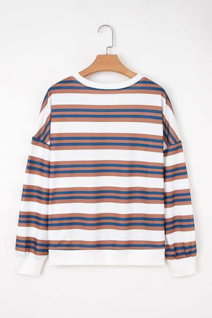striped sweatshirt
