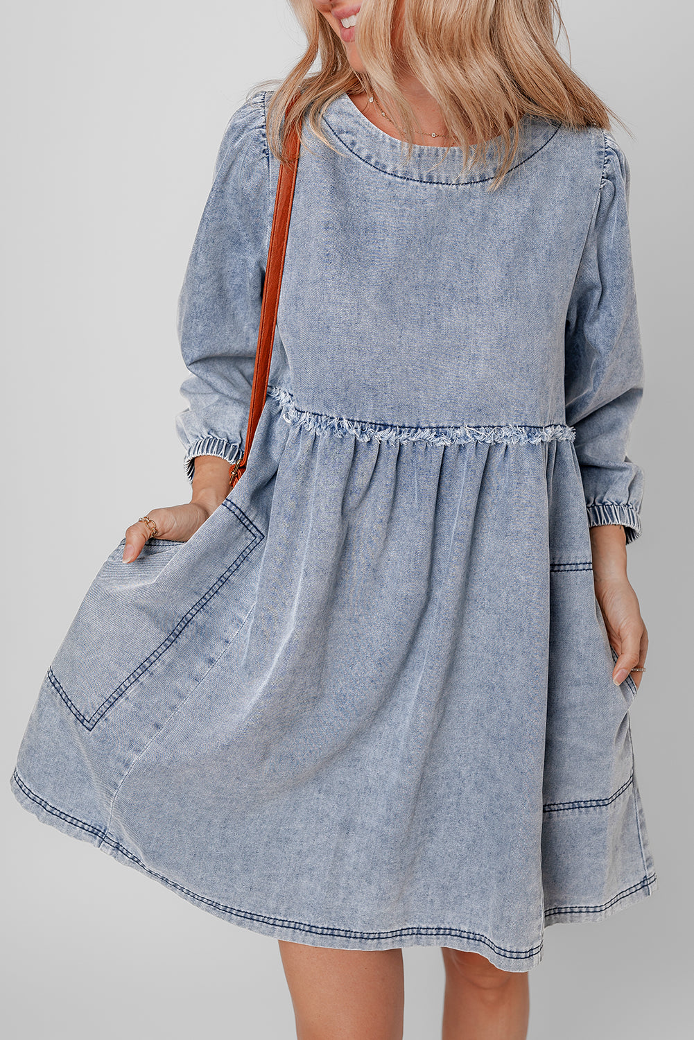 denim t shirt dress
