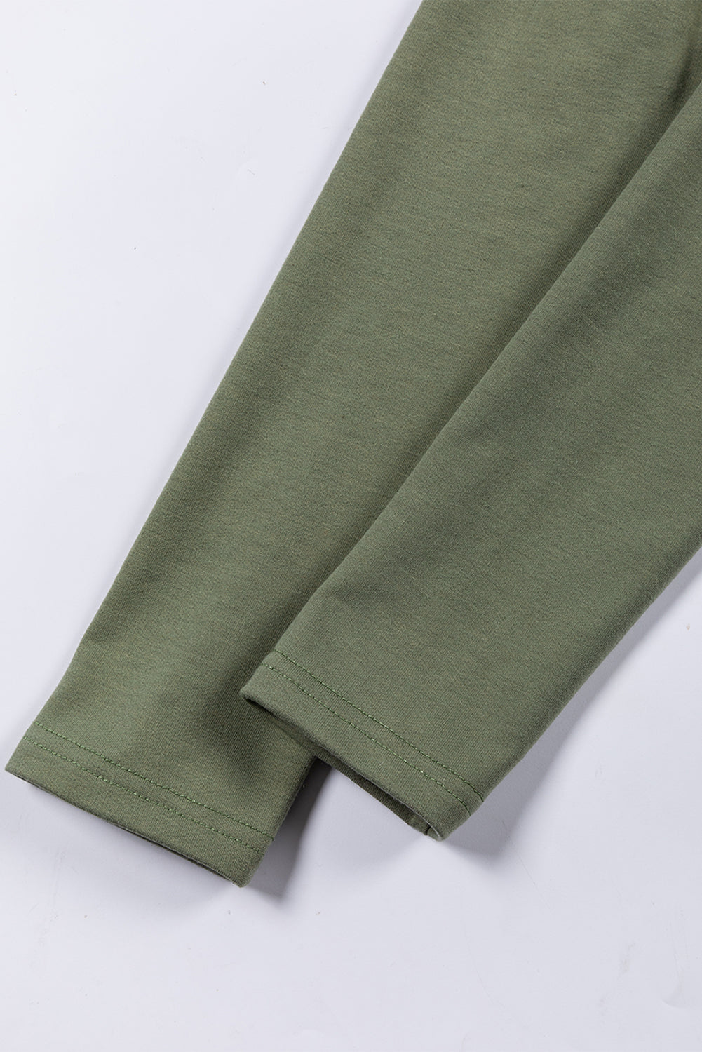 Jungle Green High Neck Split Shift Tunic Top