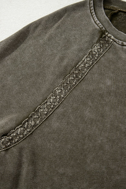 mineral wash sweatshirt