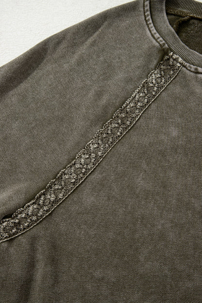 mineral wash sweatshirt