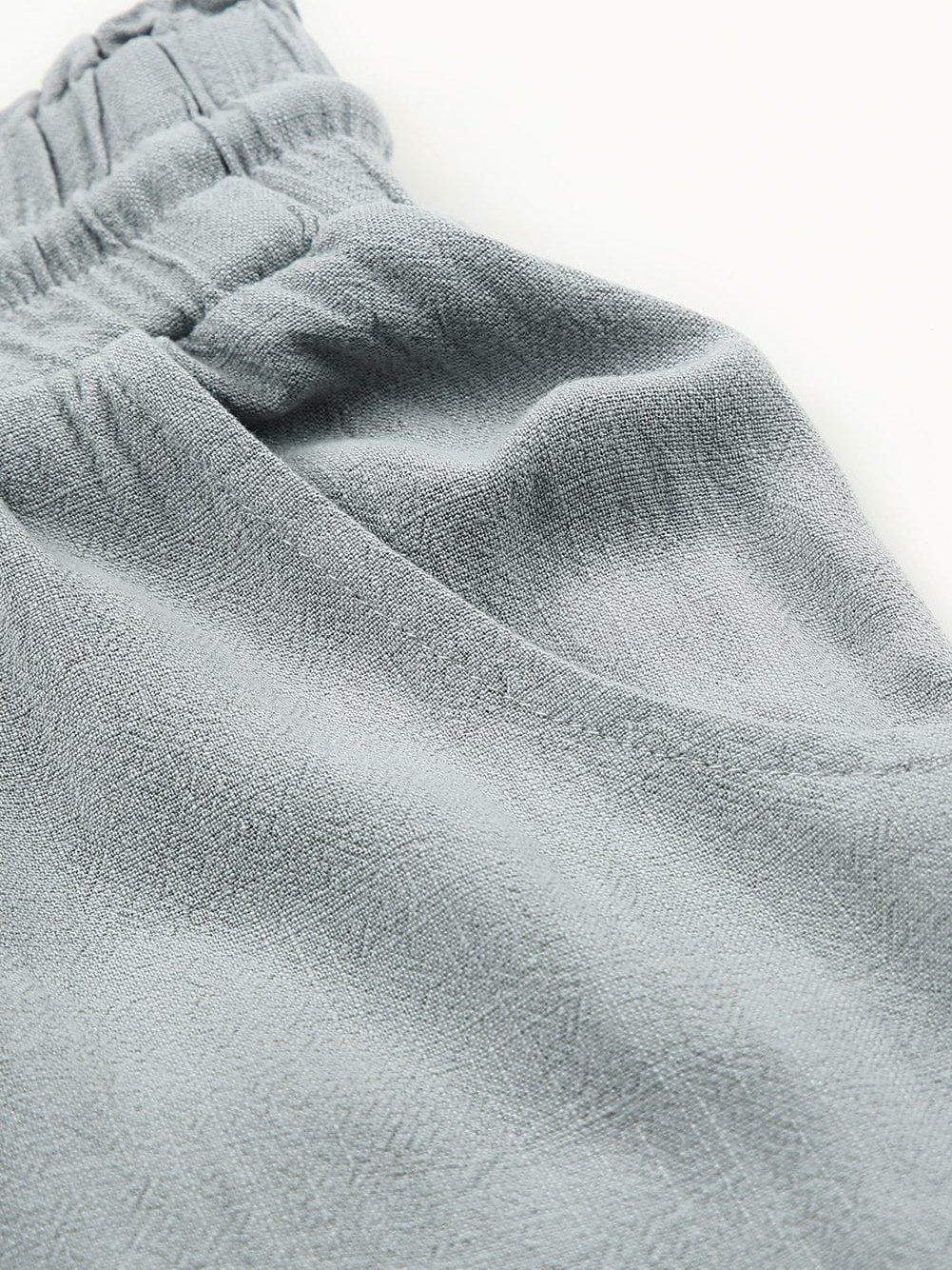 Beachy Gray Frayed Hem Pocketed Shorts