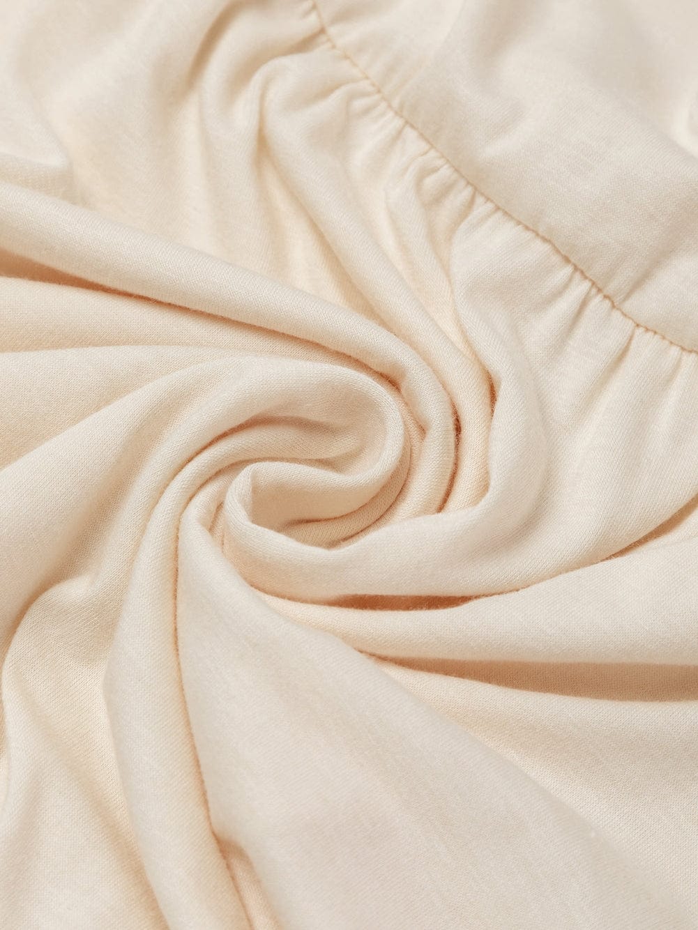 Beige Puff Sleeve Tiered A-line Shift Dress with Embellishments