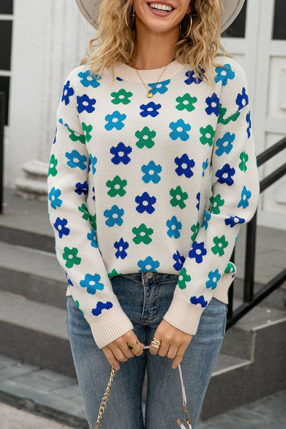 cute flower sweater