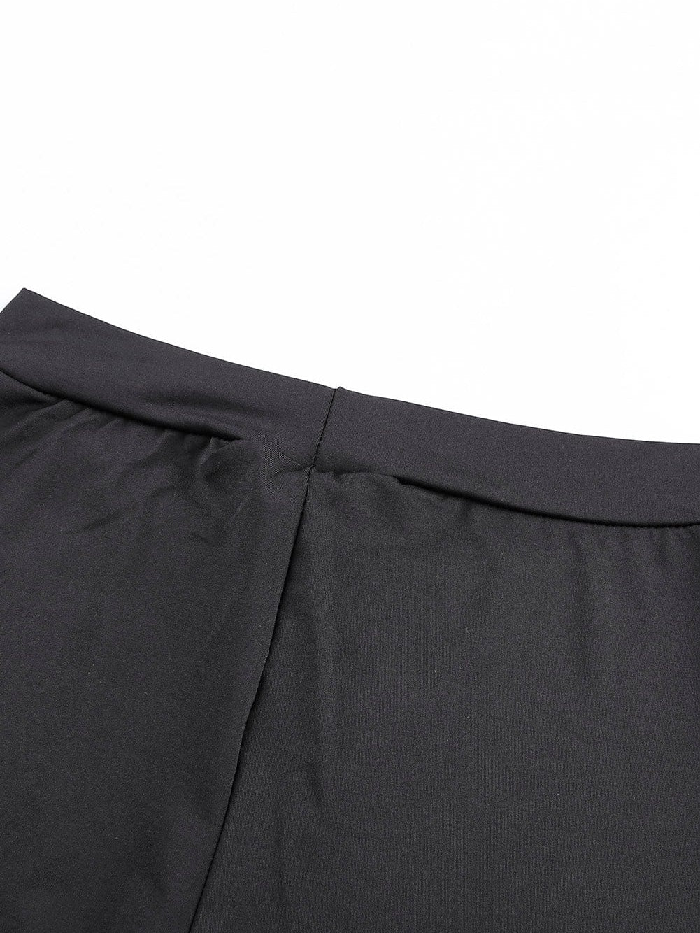 Black Front Lace-Up Grommet Leggings with Silver Hardware