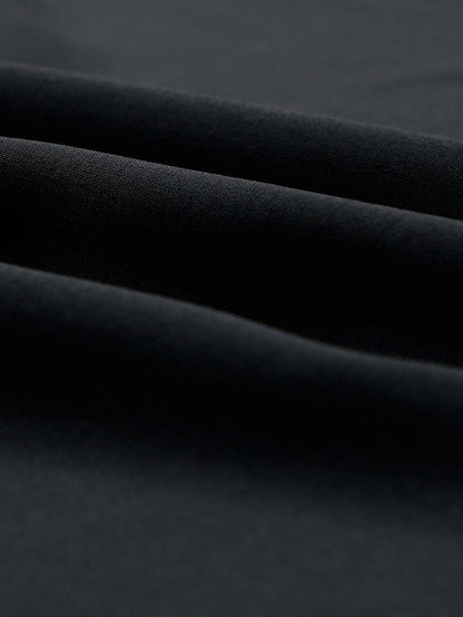 Black Lace Off-Shoulder Top with Crochet Detail