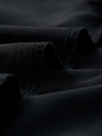 Black Lace Off-Shoulder Top with Crochet Detail