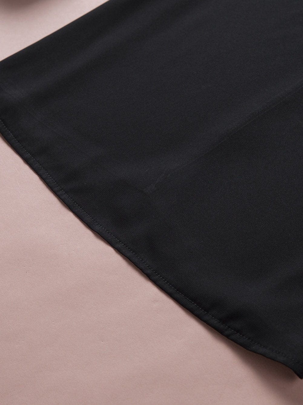 Black Lace Sleeve Floral Patchwork Sheer Mesh Top