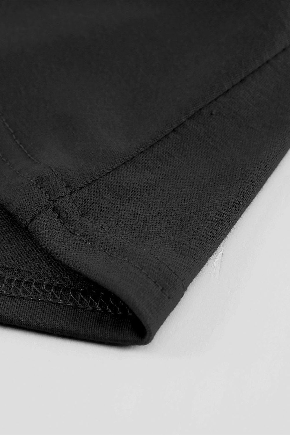 Black Lace-Up Hollow-out Tank Top