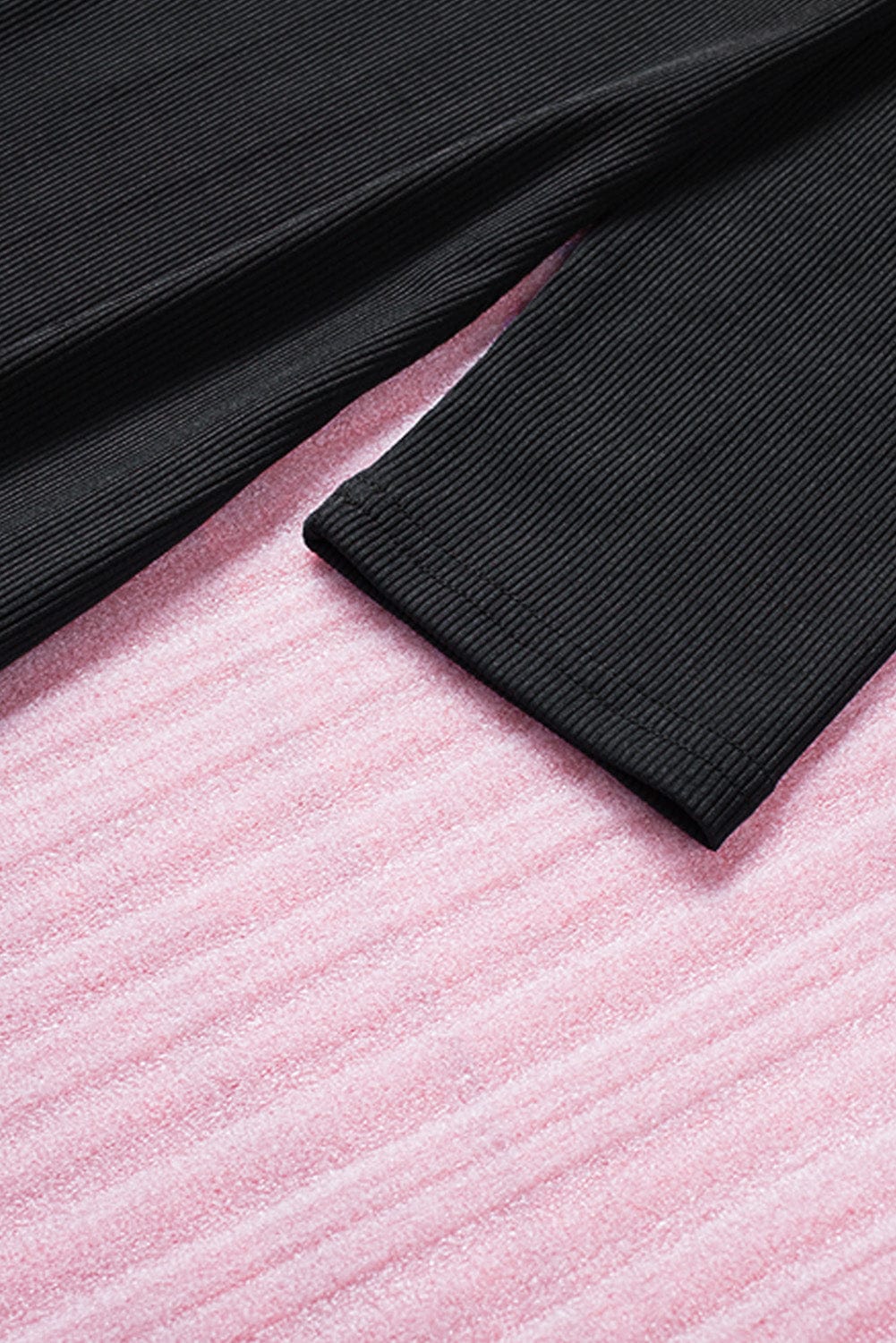 Black Sexy Cut-Out Bodycon Mini Dress with Long Sleeves