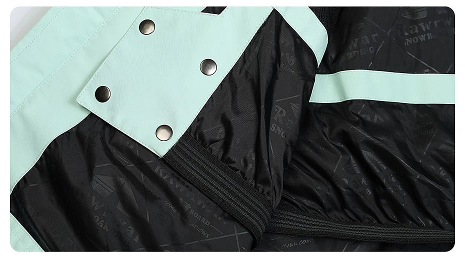 Men's Women's Ski Jacket Outdoor Winter Thermal Warm Reflective Waterproof Windproof Jacket for Snowboarding Ski Winter Sports