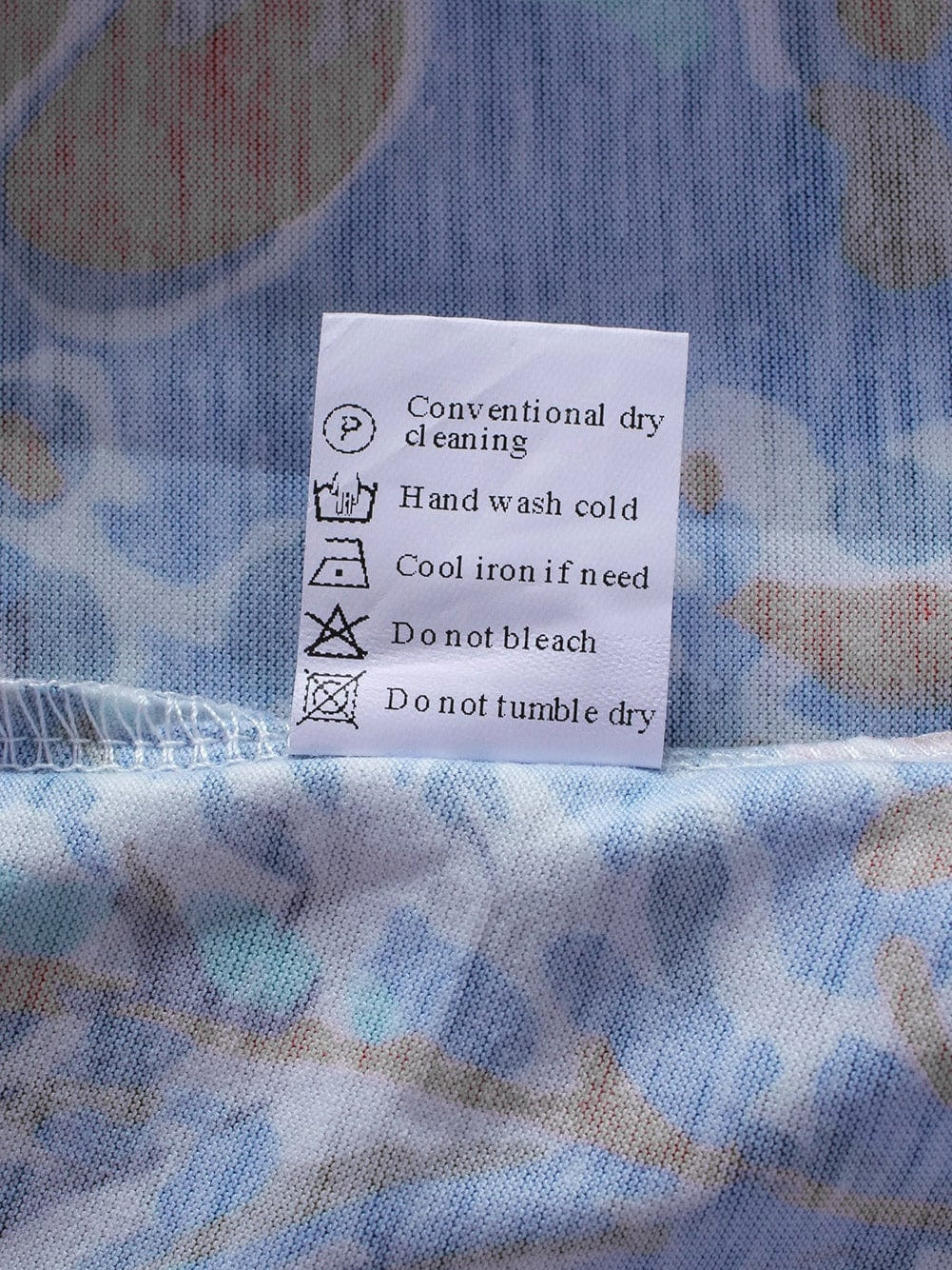 Blue Blossom Ruffle Sleeve Tank Top