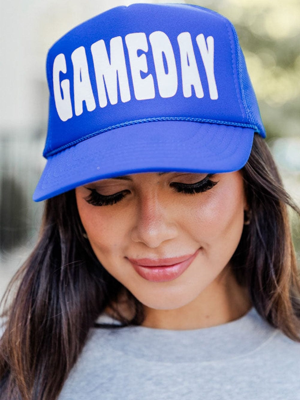 Bluing GAME DAY Graphic Mesh Back Baseball Cap
