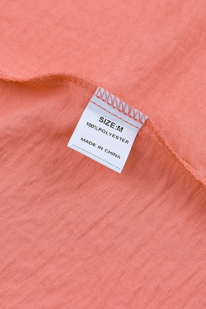 Blushing Smocked Sleeve Top