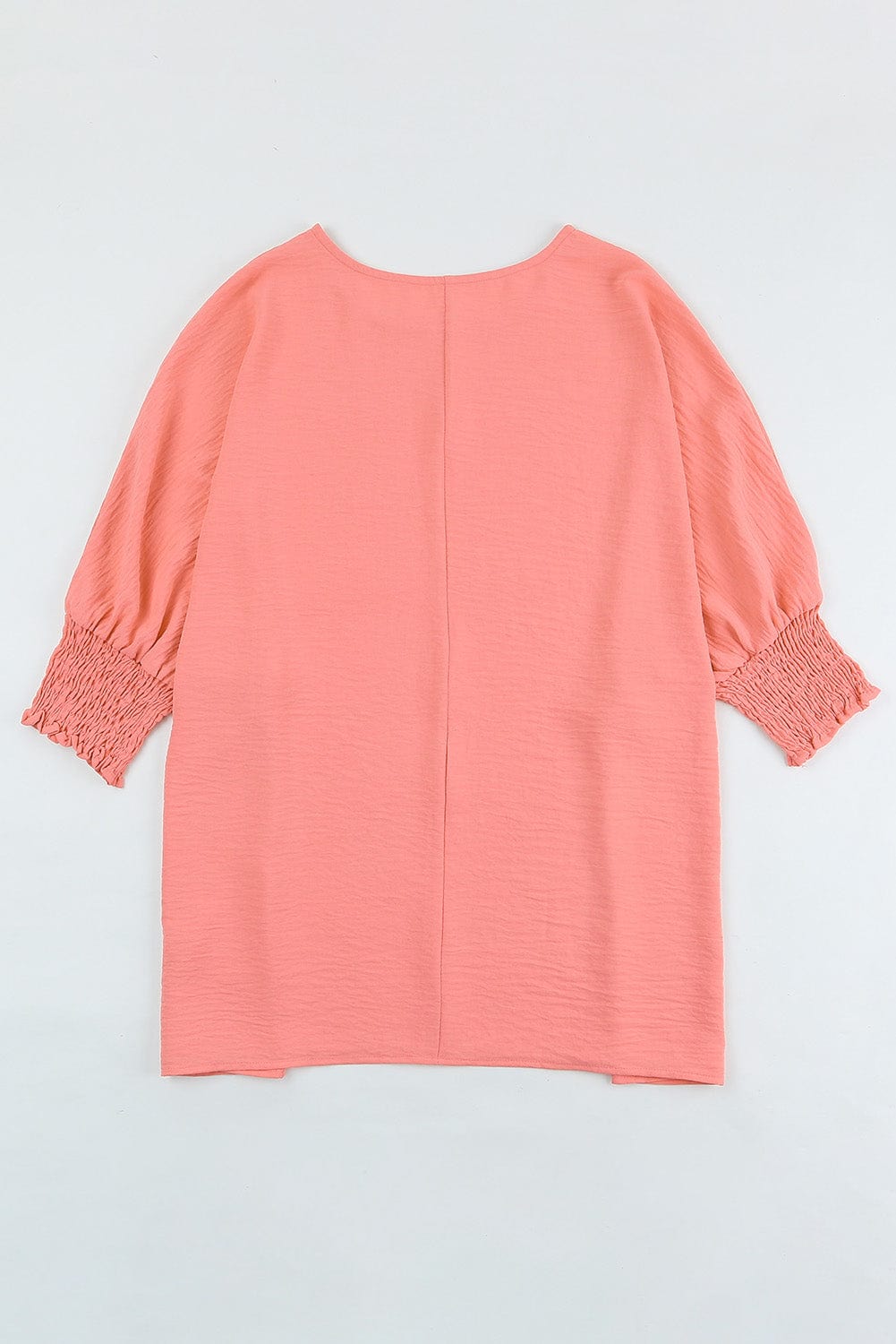 Blushing Smocked Sleeve Top