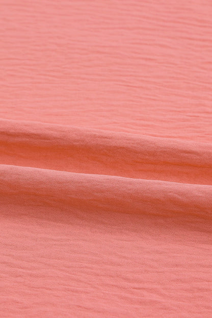 Blushing Smocked Sleeve Top