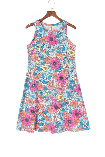 Bohemian Charm Floral Shift Dress