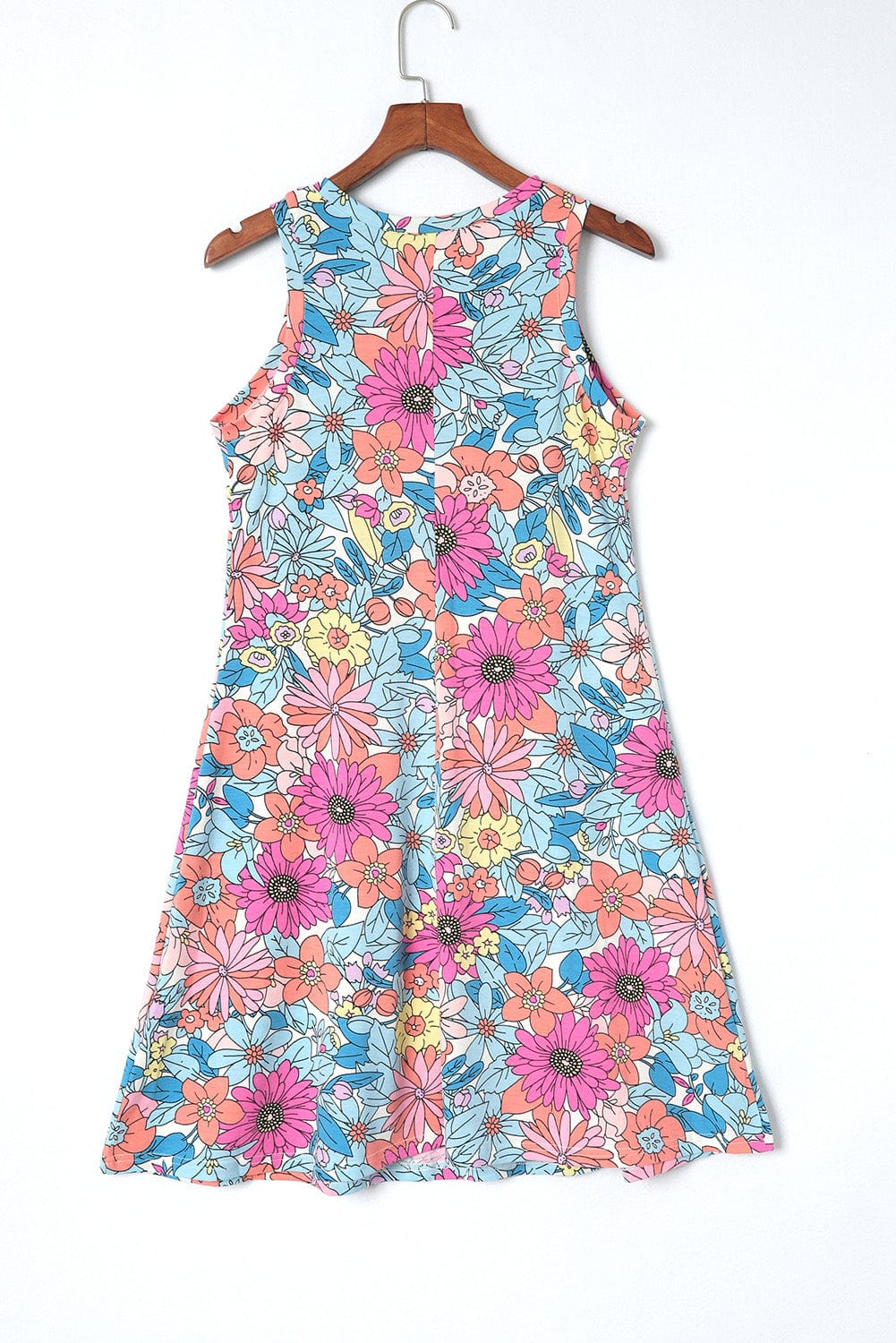 Bohemian Charm Floral Shift Dress