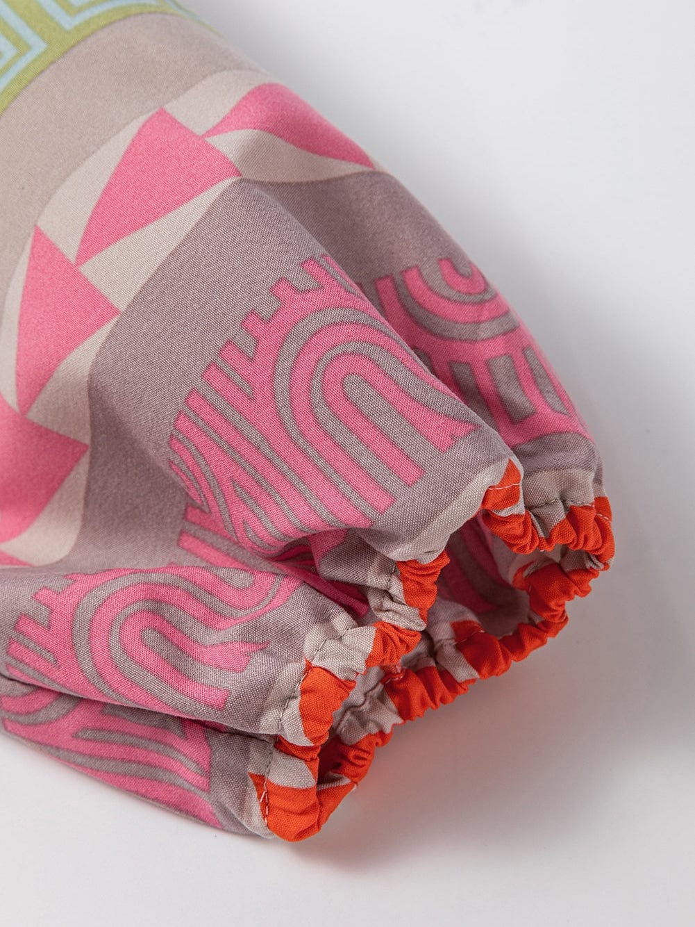 Bohemian Chic Multicolored Puff Sleeve Babydoll Dress