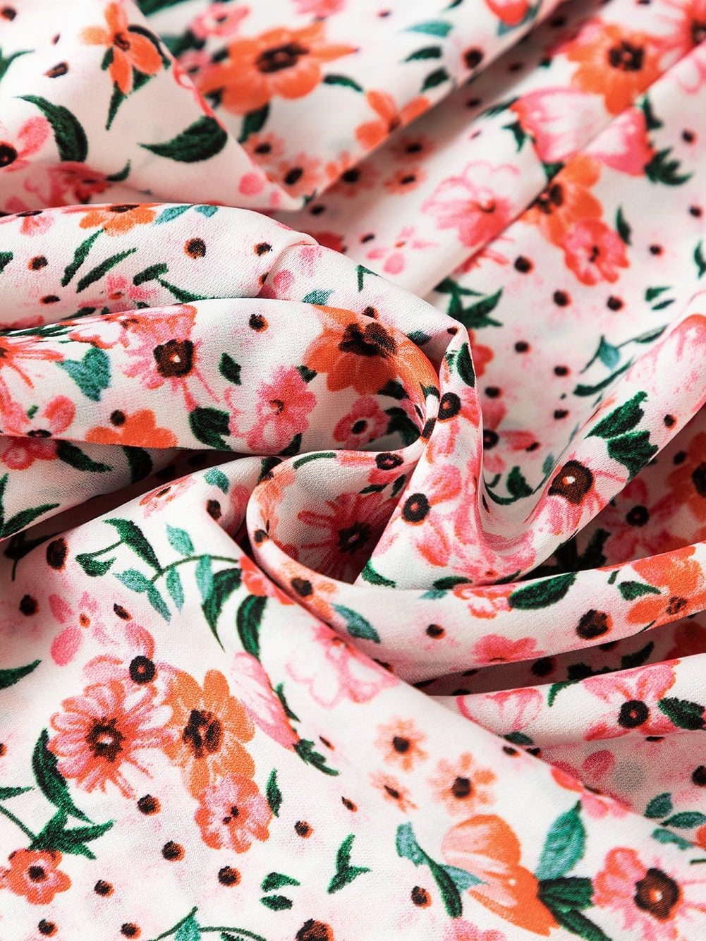 Bohemian Chic White Floral Maxi Dress with Ruffled Details