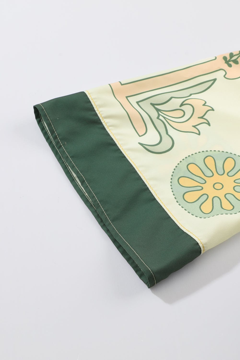 Bohemian Vibe Multicolour Kimono Dress with Floral Print