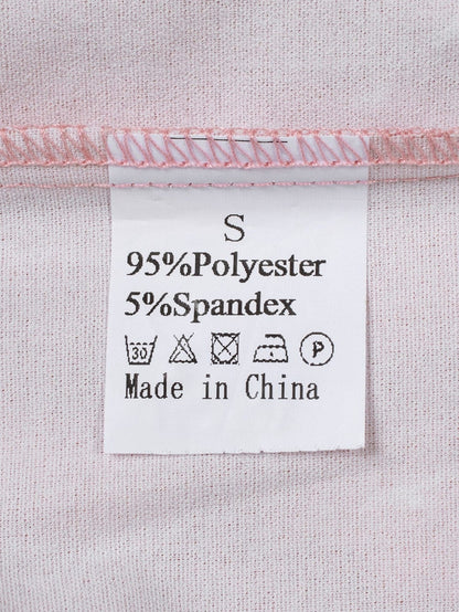 Boho Chic Pink Tie Dye Drawstring Summer Shorts