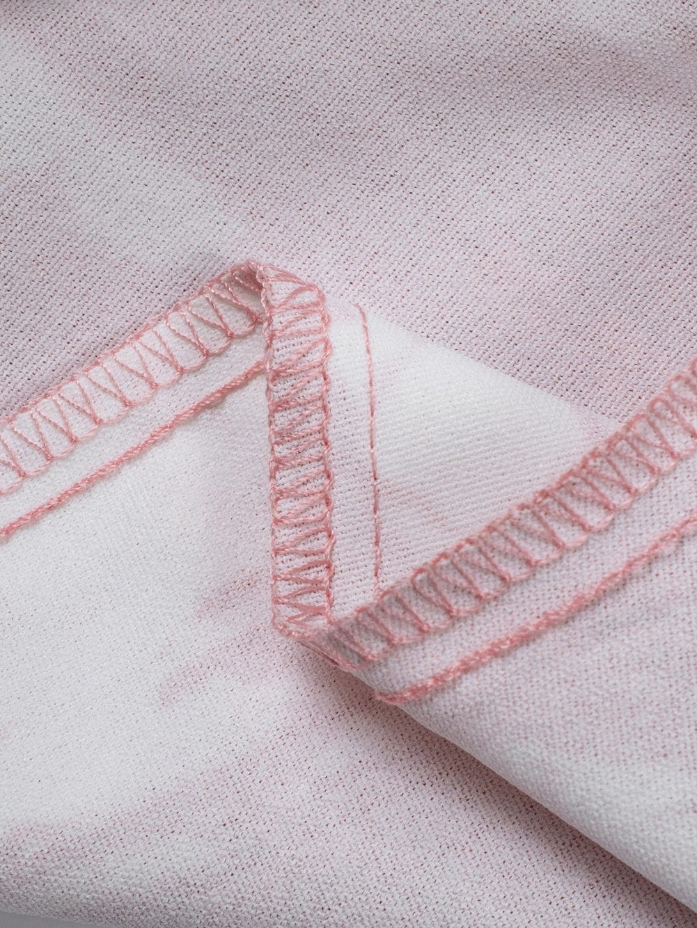 Boho Chic Pink Tie Dye Drawstring Summer Shorts