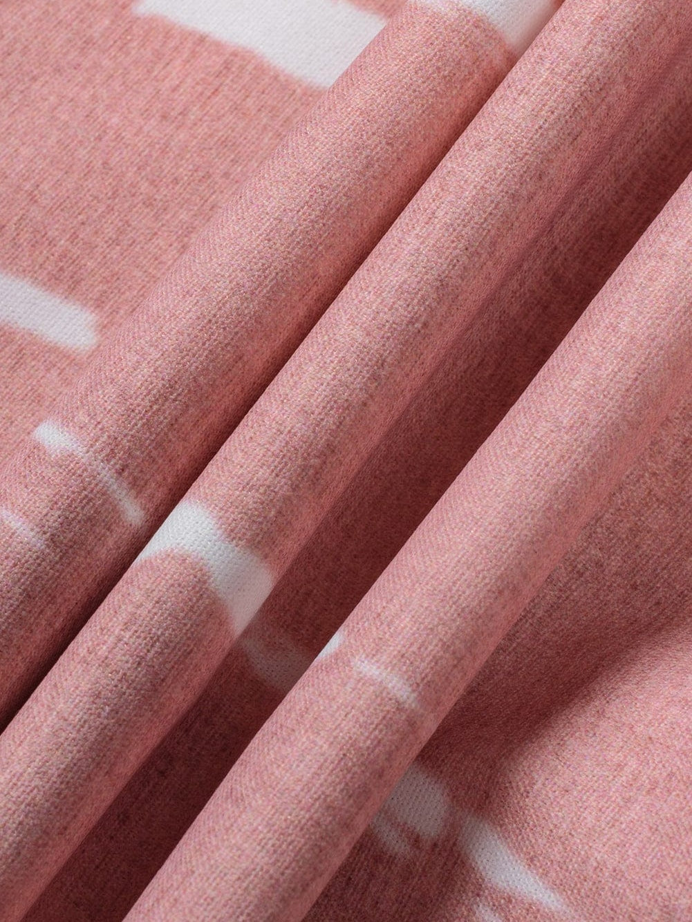 Boho Chic Pink Tie Dye Drawstring Summer Shorts