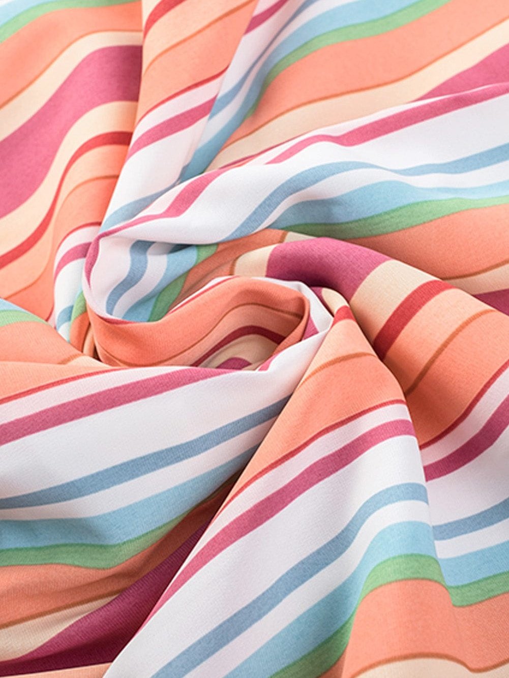 Boho Striped Sleeveless Maxi Dress for Summer Holidays