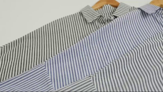 Women's Dress - Casual Dress Cotton Dress Shift Dress Maxi long Dress Cotton Basic Casual Outdoor Winter Dress Daily Shirt Collar Button Split Long Sleeve Summer Winter Fall Spring 2023 Black White Blue
