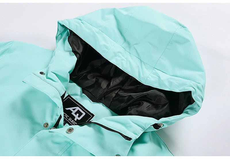 Men's Women's Hoodie Jacket Ski Jacket Outdoor Winter Thermal Warm Waterproof Windproof Breathable Hooded Windbreaker Top for Skiing Camping / Hiking Snowboarding Ski