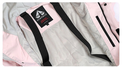 Men's Women's Ski Suit Snowsuit Outdoor Winter Thermal Warm Reflective Waterproof Windproof Snow Suit Clothing Suit for Skiing Snowboarding Winter Sports