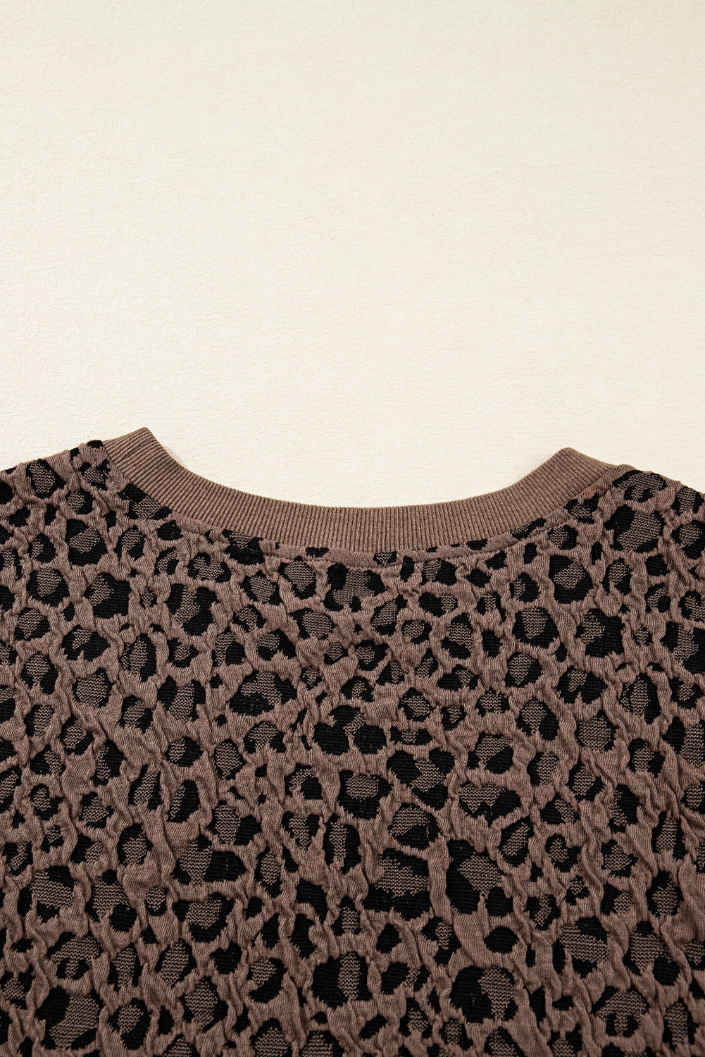 leopard long sleeve top