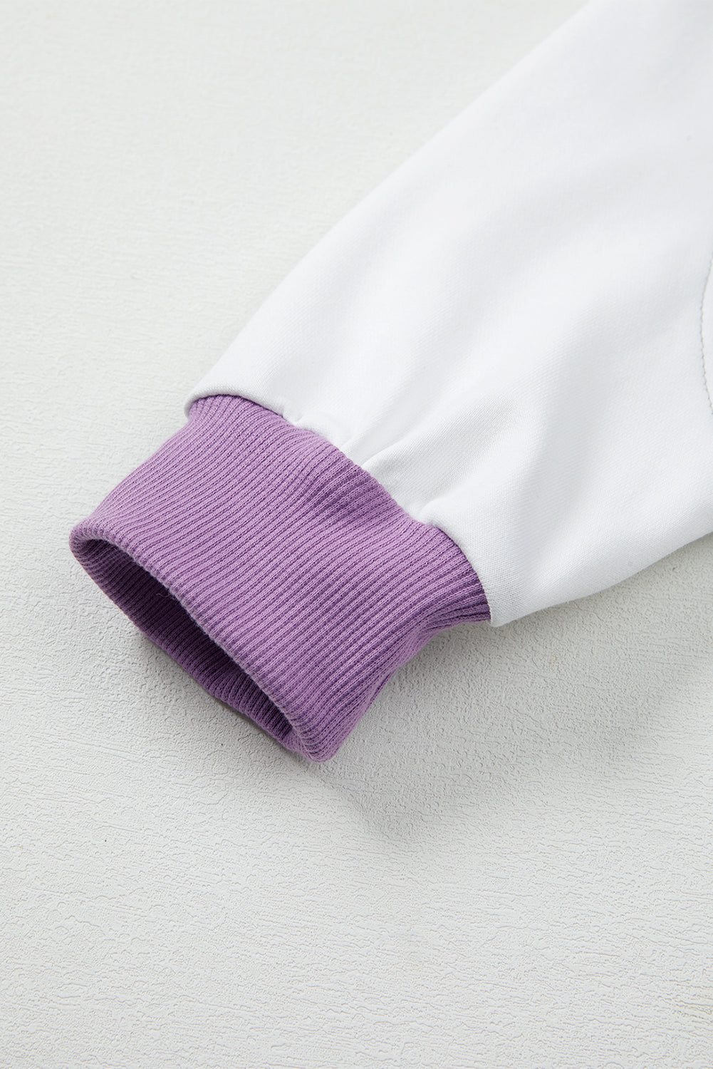 color block sweatshirt