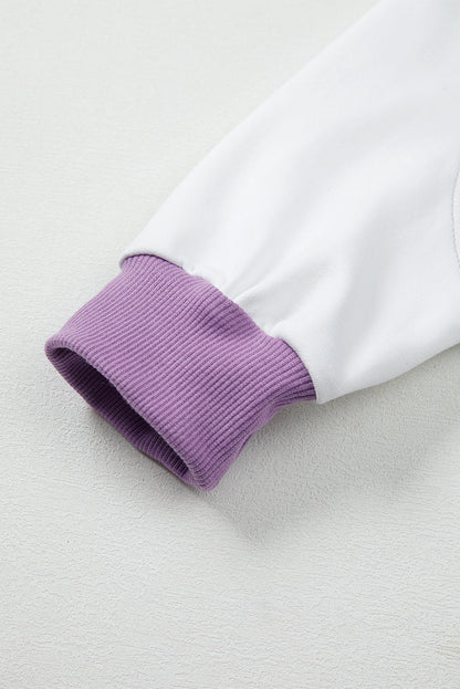 color block sweatshirt