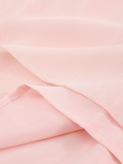 Elegant Ruffle Chiffon Tank Top