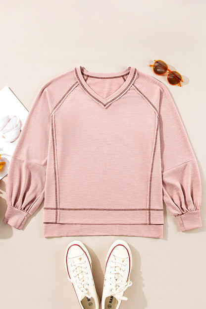 textured knit top